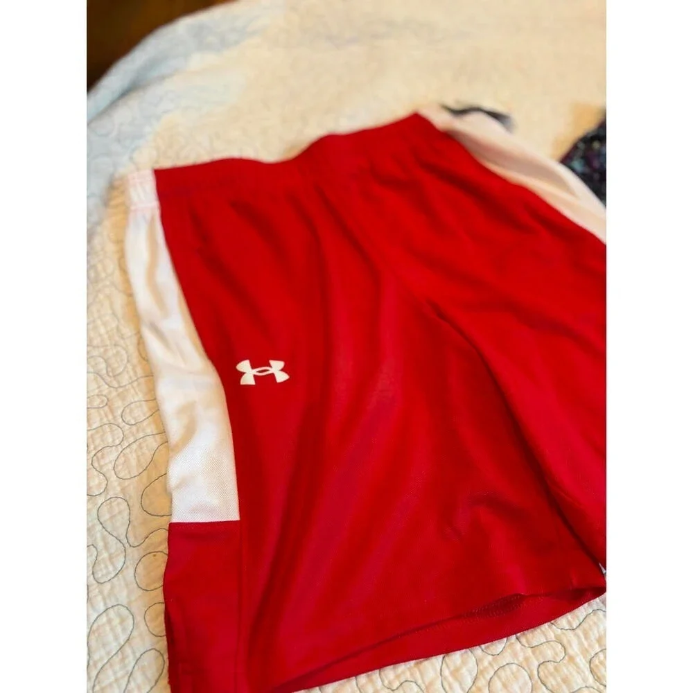 Nike & Under Armour Boys Basketball Shorts‎ Size XL 2 Pack